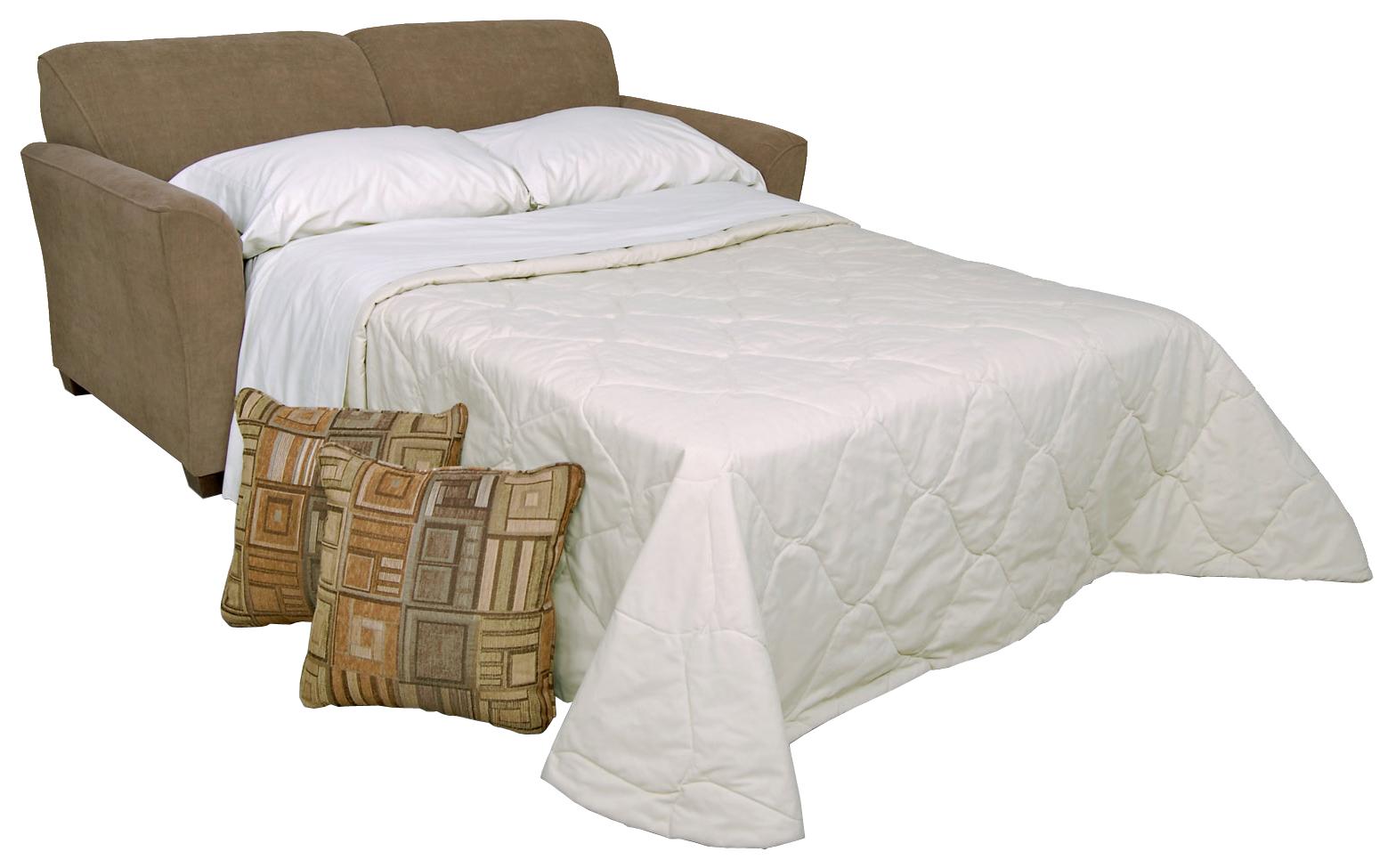 Dimensions 300 Series 308 Visco Mattress Full Size Sleeper Sofa with